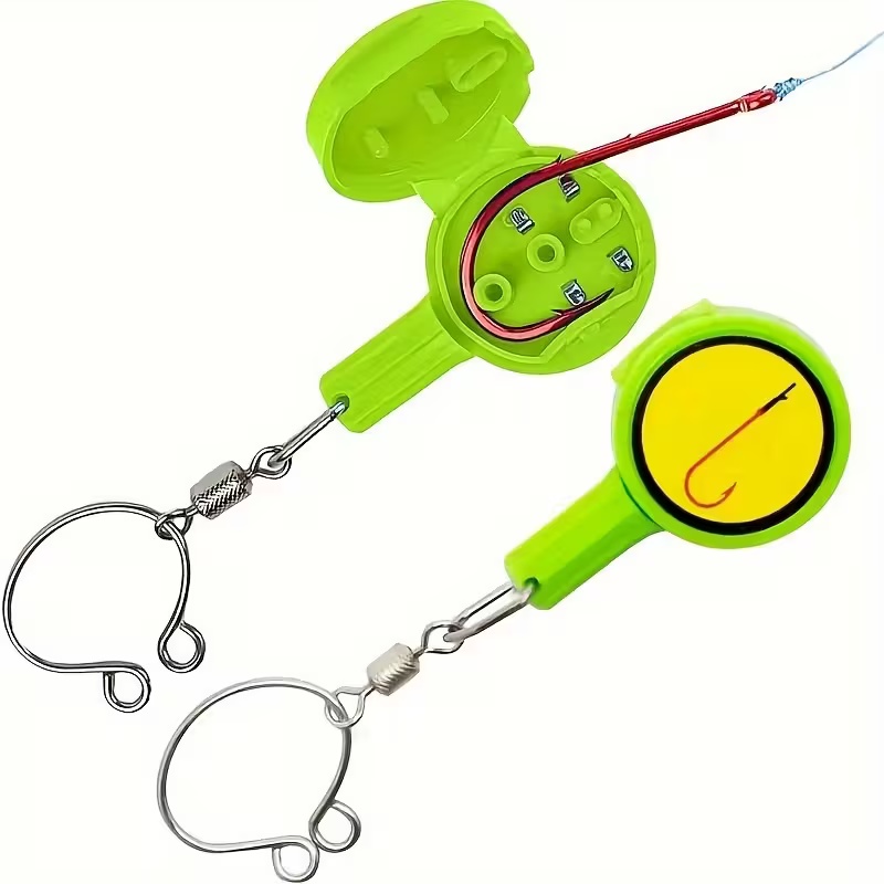 Fishing Line Dispenser - 2 Stück Angel-Gadgets: Knotenwerkzeug, Outdoor-Angelzubehör, Werkzeuge