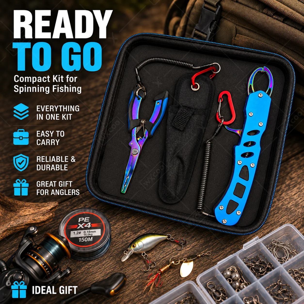 Blaue, mit Titan beschichtete  – Freshwater Line Bewertung und Preis