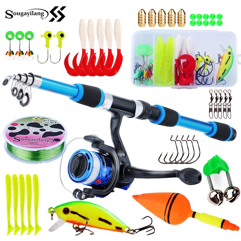Sougayilang Angelruten-Set für – Freshwater Line Bewertung und Preis